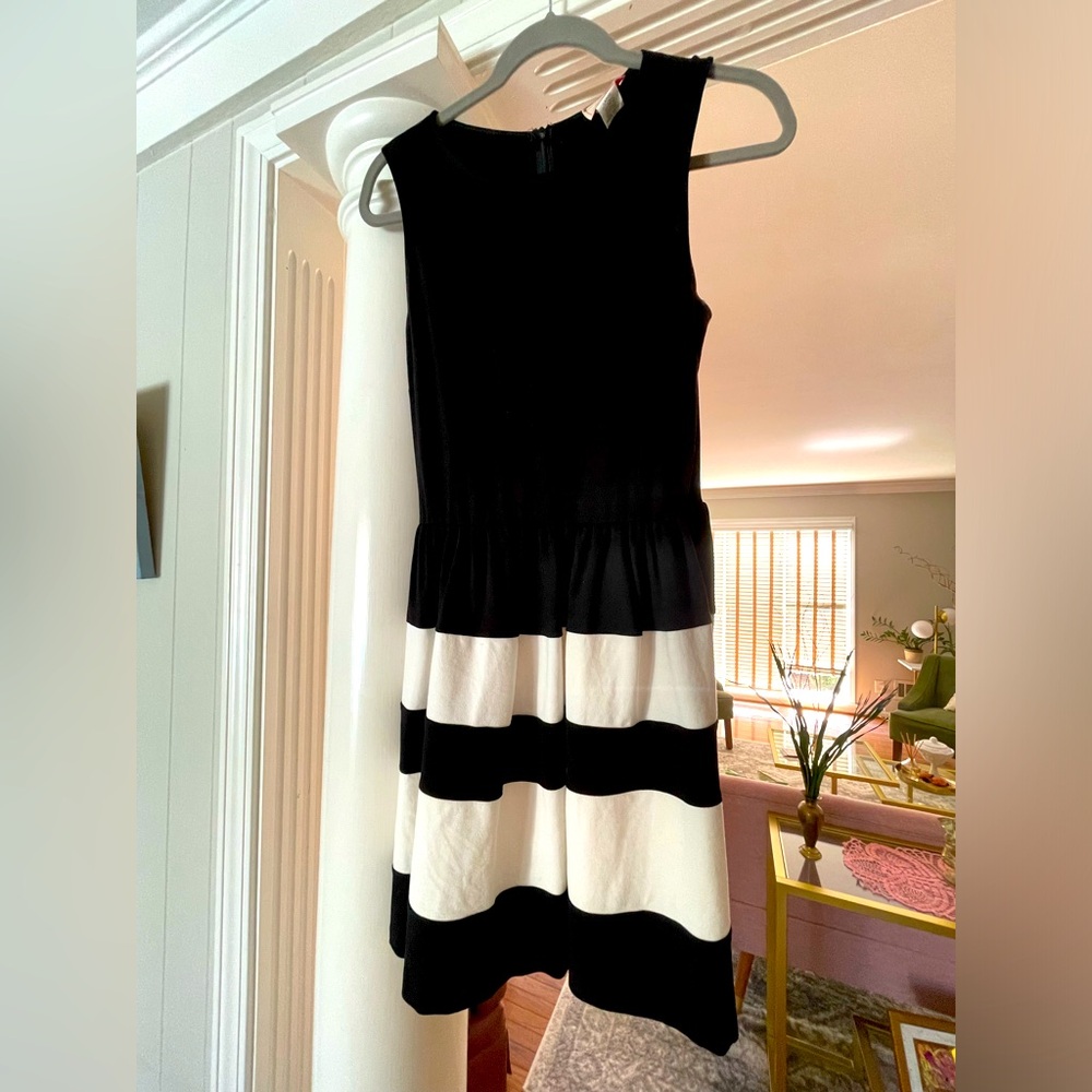 Love Ady Classic Black & White Cocktail Dress